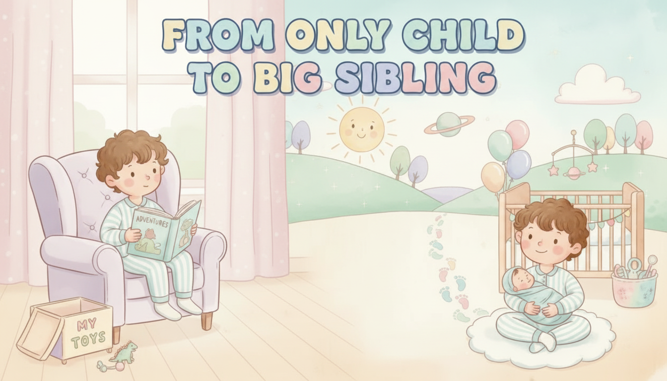 Only Child to Big Sibling: Gentle Transition Tips